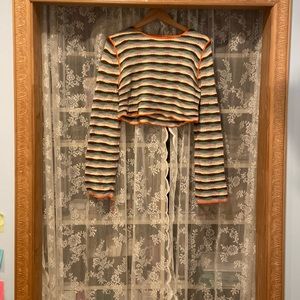 Crooked knit sweater